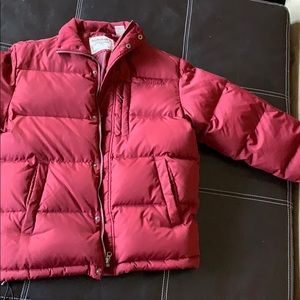 Timberland Burgundy Premium Puffer Jacket